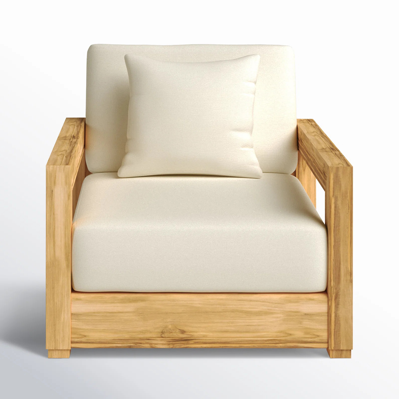 Melrose Teak Outdoor Lounge Chair | Wayfair North America