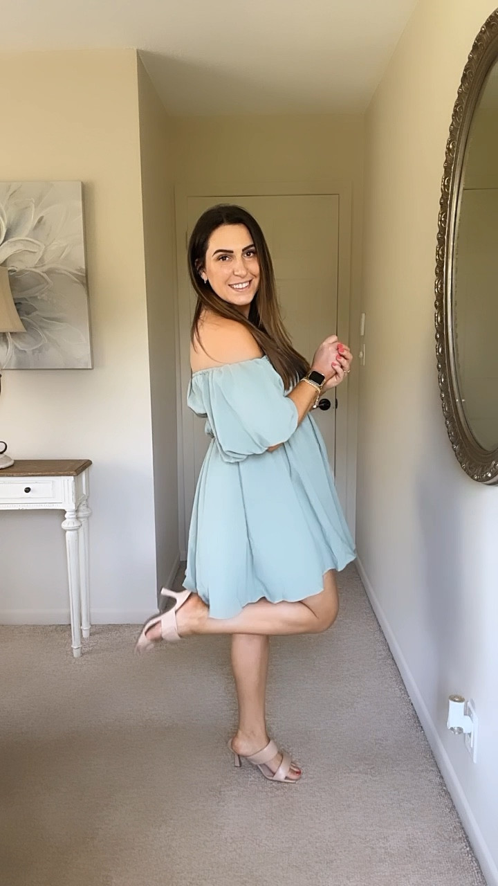 Perfect wedding guest or event dress from amazon! Perfect to fit a bump too 🤰🏻🫶🏼

#LTKstyletip #LTKbump #LTKwedding