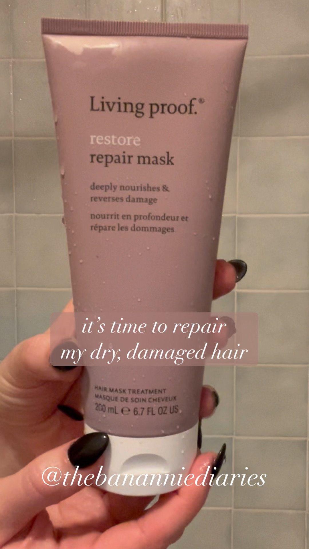 Repairing my dry and damaged hair with this beautiful restoring mask! My hair is so soft! Shop it here! #TheBanannieDiaries 

#LTKbeauty #LTKFind #LTKunder50