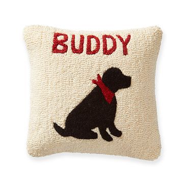 Hand Hooked Pet Pillows | Mark and Graham | Mark and Graham