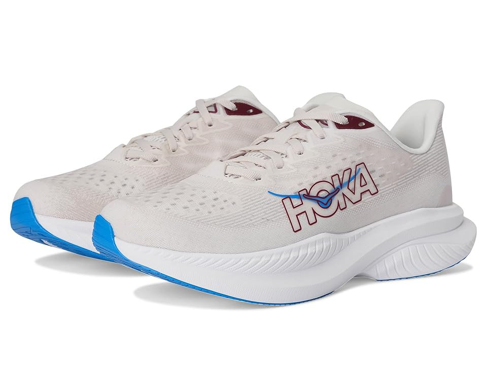 Hoka Mach 6 Women's Shoes Stucco/Grout : 6.5 B - Medium, Textile | Zappos