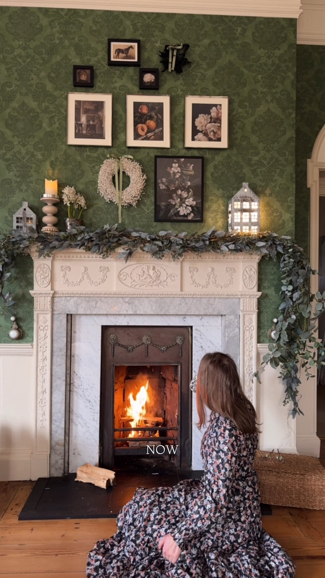 Little mantel decorating 

#LTKhome #LTKfestive #LTKuk