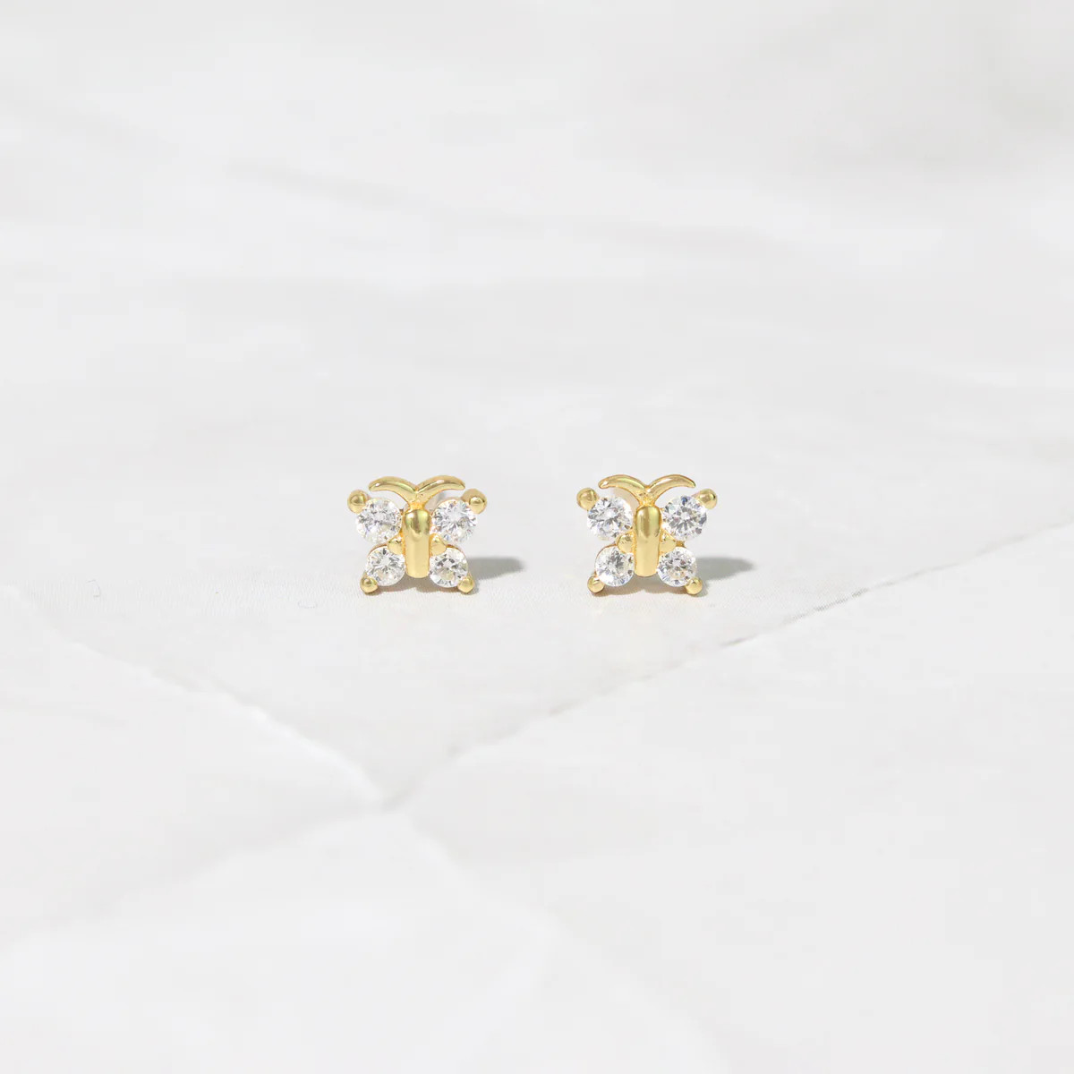 Butterfly Stud Earrings | Sami Jewels