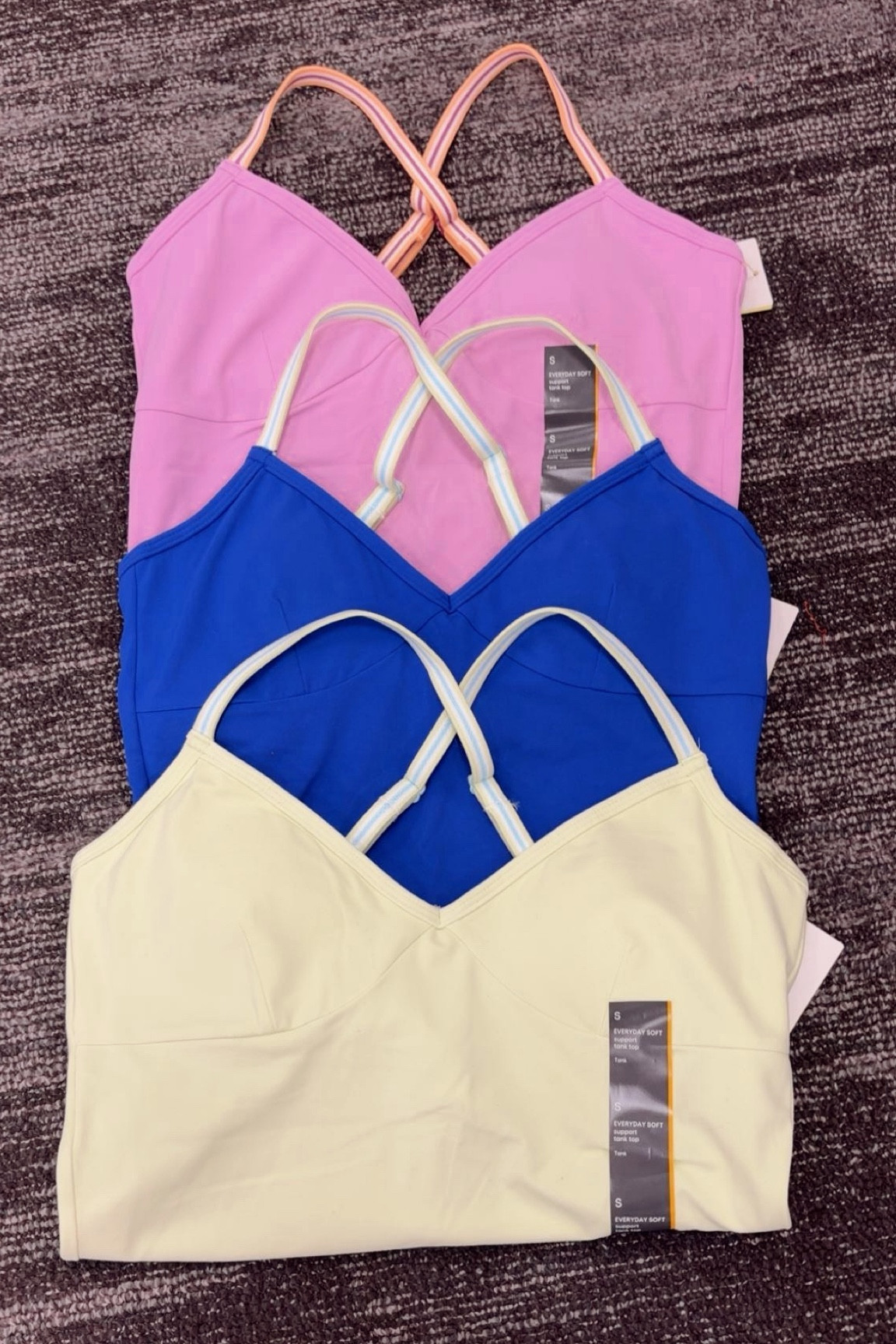 check out these cute target tanks!! in the athletic section, these are perfect to throw on for any occasion. summer day, going on a walk, to the gym, hanging with friends, or even running errands. i love the colorful straps and the bright colors of these tanks i am obsessed with them all

#targetfinds #summeroutfit #ootd #ltktarget #outfitinspo #activewear

#LTKfitnessgoals #LTKootd #LTKActive