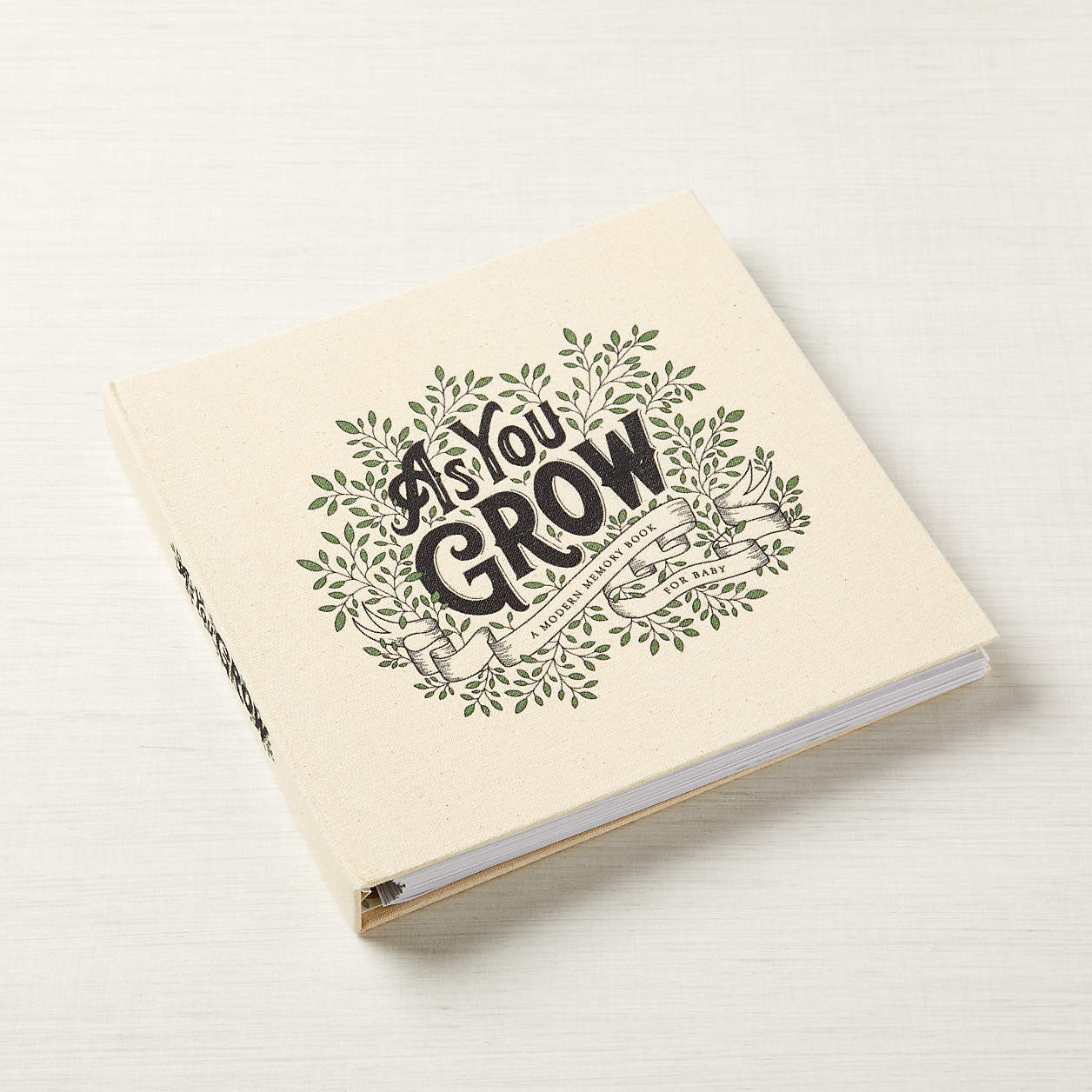 As You Grow Baby Memory Book by Korie Herold + Reviews | Crate & Kids | Crate & Barrel