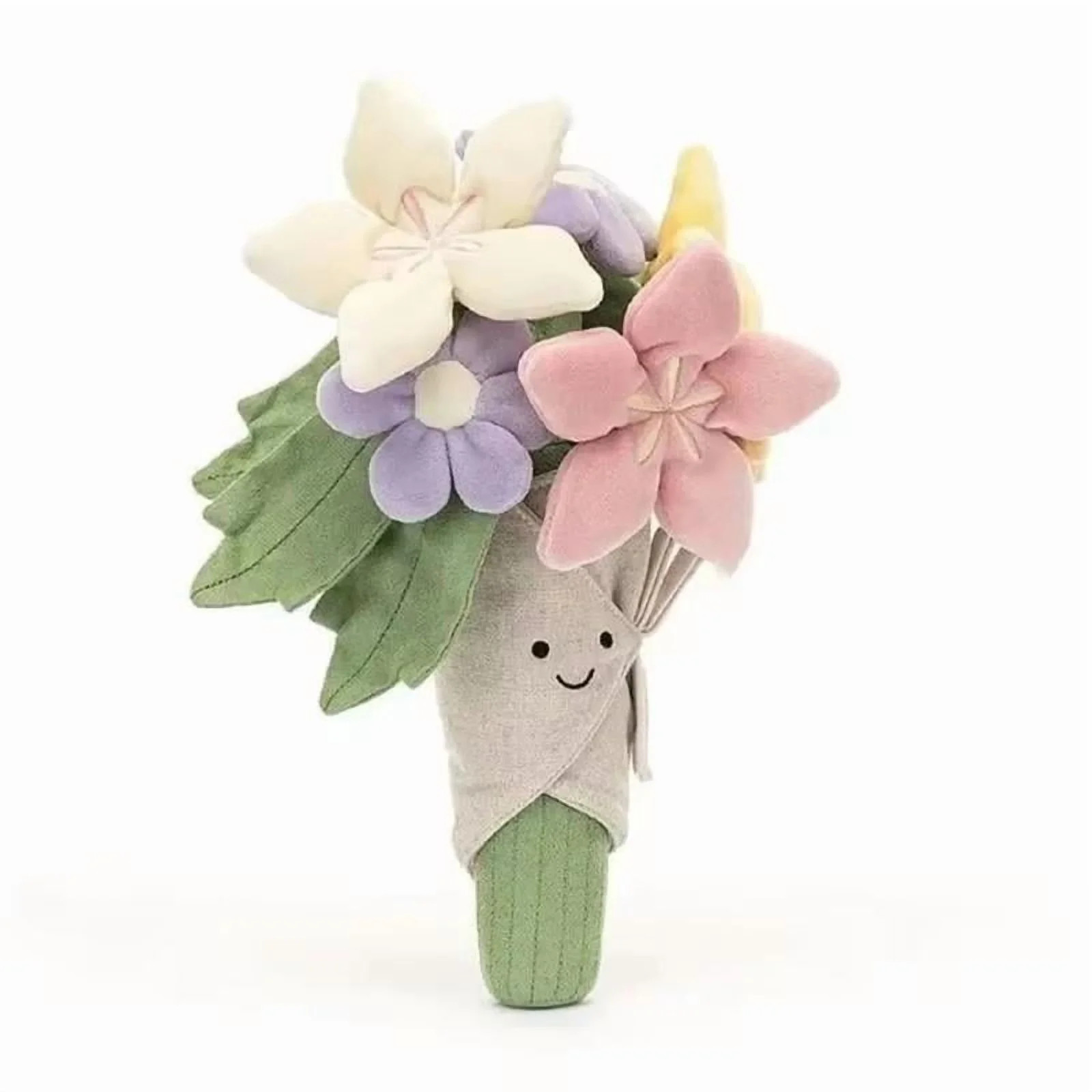 Fun Gift Idea Plush Doll Bouquet Doll Girl Gift Valentine's Day Wedding Handheld Flower Plush | Walmart (US)