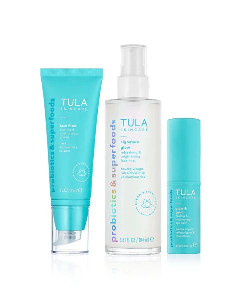 no-makeup skincare essentials kit
    
      
        $96 Value | Tula Skincare