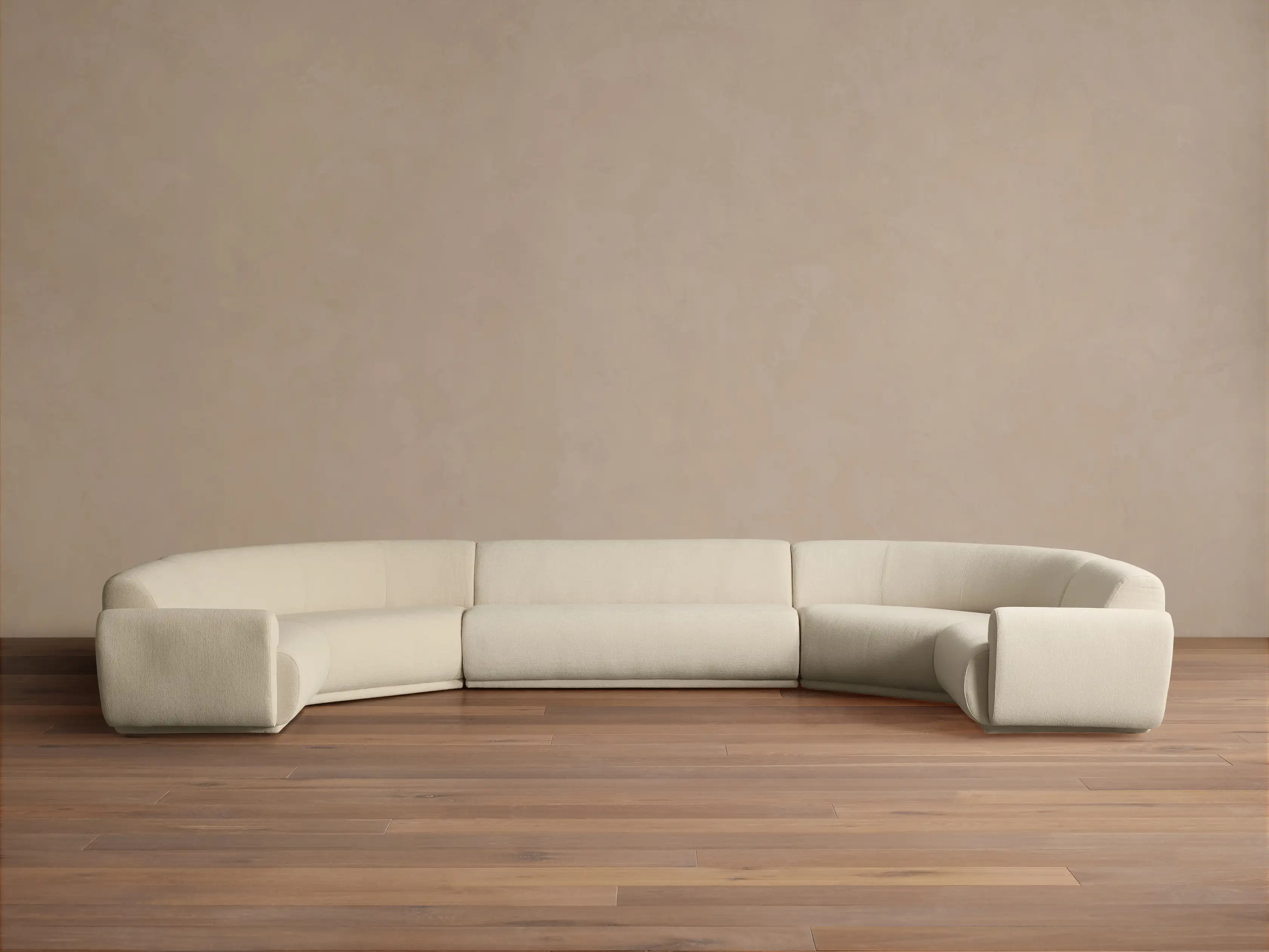 Gianni Five-Piece Curved Sectional | Arhaus