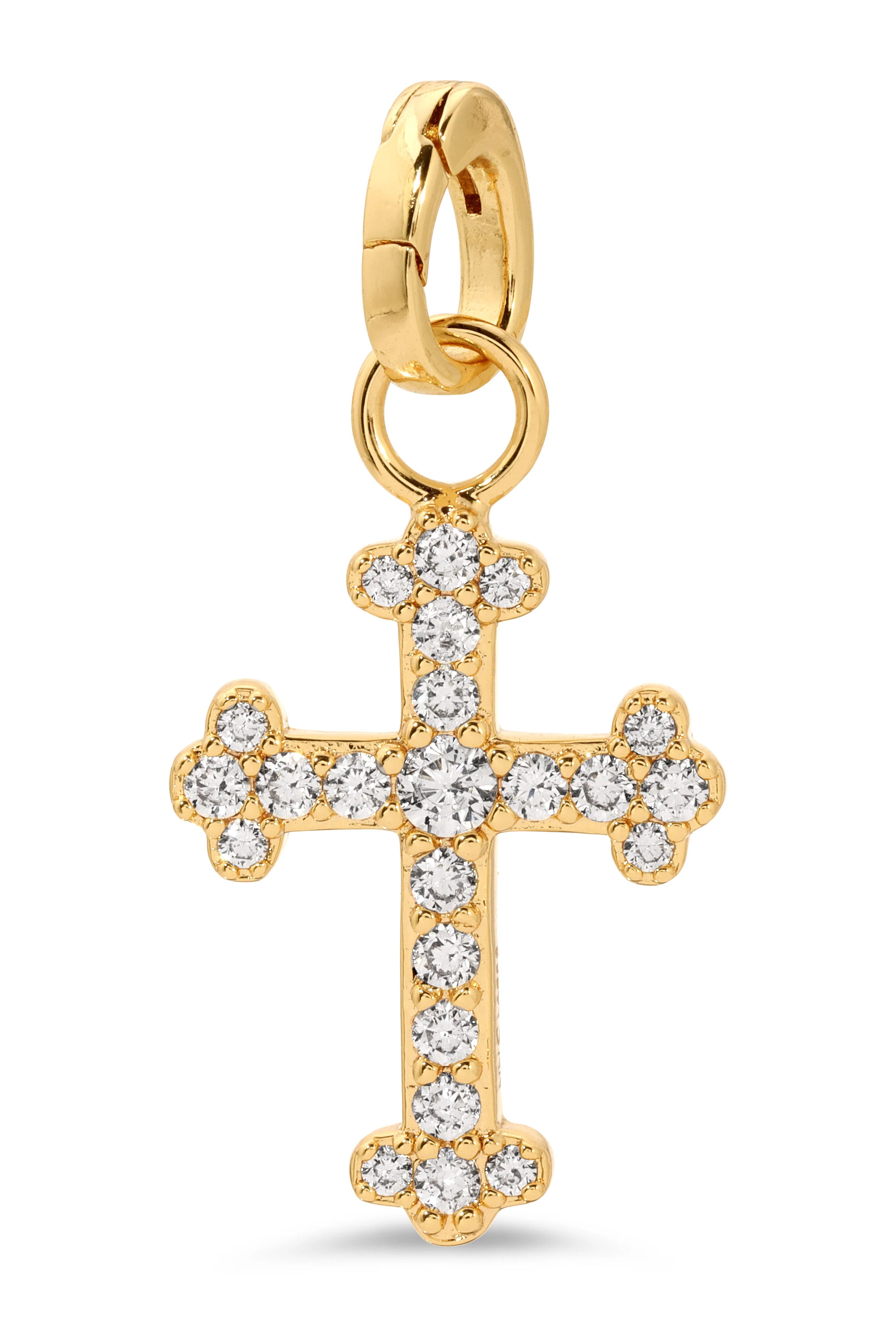 Pave Gala Cross Charm | Lili Claspe