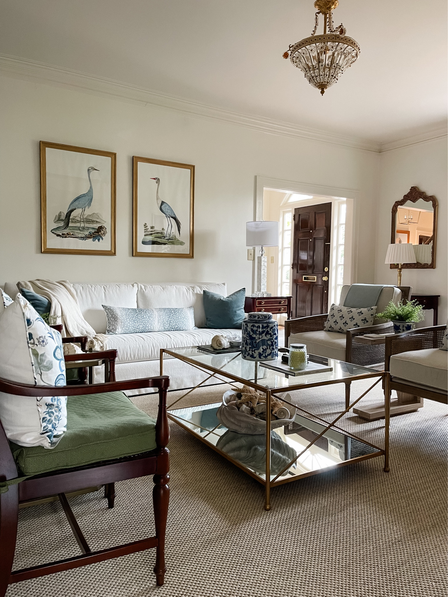 Stepping into our living room this morning, a space not often shared but deeply cherished. It embodies a principle I hold dear, inspired by William Morris: “Have nothing in your house that you do not know to be useful or believe to be beautiful.” As time unfolds, I find myself drawn more to minimalism, embracing items that resonate with meaning or spark joy. It’s a journey of shedding the superfluous and holding close what truly enriches our lives. How do you shape your spaces? Do we share this philosophy? Sending love and light your way this beautiful Friday. Our homes are our sanctuaries, after all. 🏡✨

To shop this look follow Rachel R. Simon on the @shop.Itk app for exclusive only content. Link in bio.
.
.
.
#myupcountrystyle #thecottagejournalmagazine #myballarddesigns #myblueandwhitehome #inspiremehomedecor #traditionalinterior #betterhomeandgardens #southernhomemagazine #postitandsmile #mycollectedhome #classichomedecor #thenewsouthern #chinoiseriedecor #southernladymag #mytradhome #verandamag #thecollectedlook #preppygrandhome #housebeautifulhome #classichomes #traditionalhomemag #howiblueandwhite #housebeautifulmagazine #myballardstyle #manteldecor #livingroomdecorations #coastalgrandmother #traditionalhomemagazine #familyroominspo


#LTKhome #LTKstyletip #LTKSpringSale