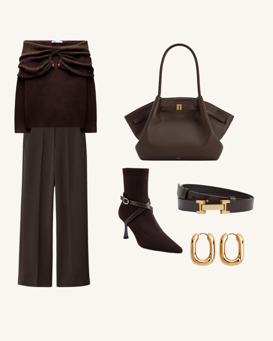 Dark chocolate monochromatic workwear looks Tried to link as many items as possible but not all brands are available on LTK Outfit 1 - Jumper from Zara, boots from Cosy Island Outfit 2 - Boots from Cosy Island Outfit 3 - Cardigan and Boots from Zara Outfit 4 - Boots from Cosy Island Outfit 5 - Boots from Cosy Island Outfit 6 - Boots from Steve Madden Outfit 7 - Boots from Zara Outfit 8 - Boots from Cosy Island

#LTKworkwear #LTKuk #LTKeurope