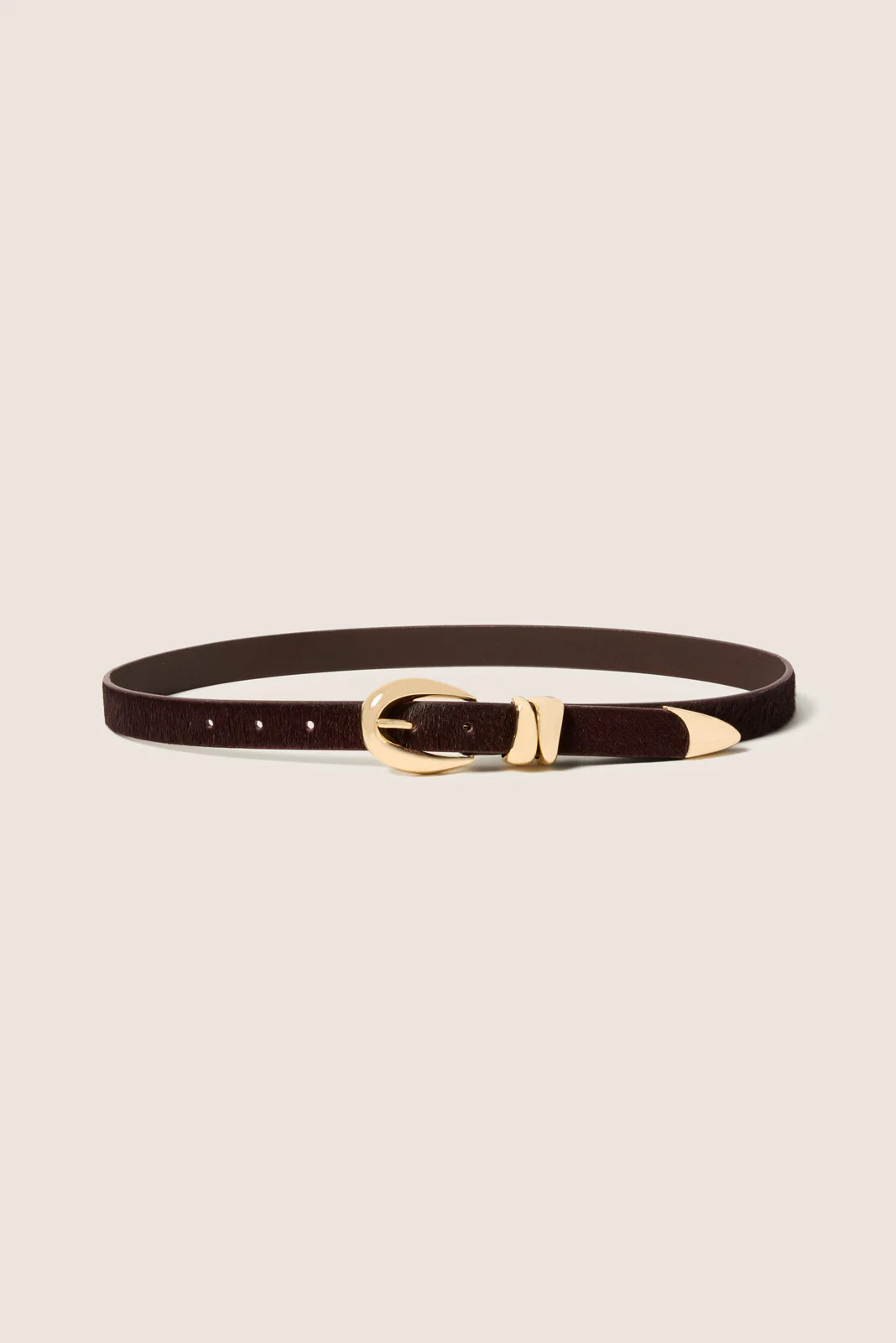 Declan Calf Hair Belt | Evereve