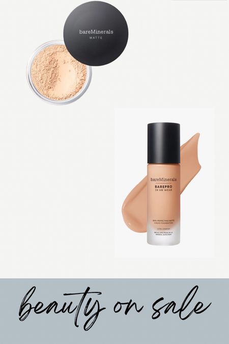 My favorite acne safe makeup foundation from bare minerals 

#LTKBeauty #LTKSaleAlert