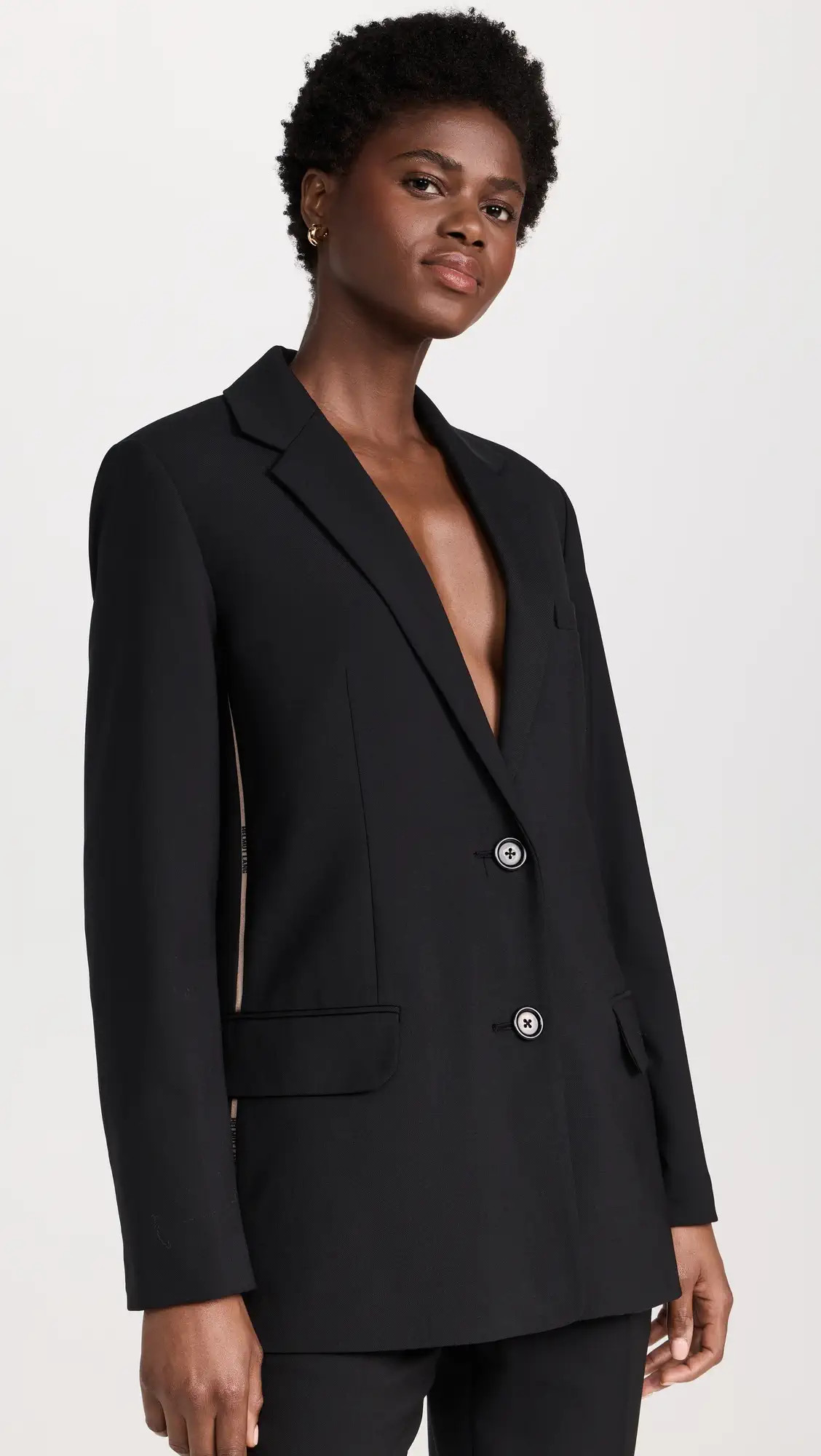 Helmut Lang Logo Tape Blazer | Shopbop | Shopbop
