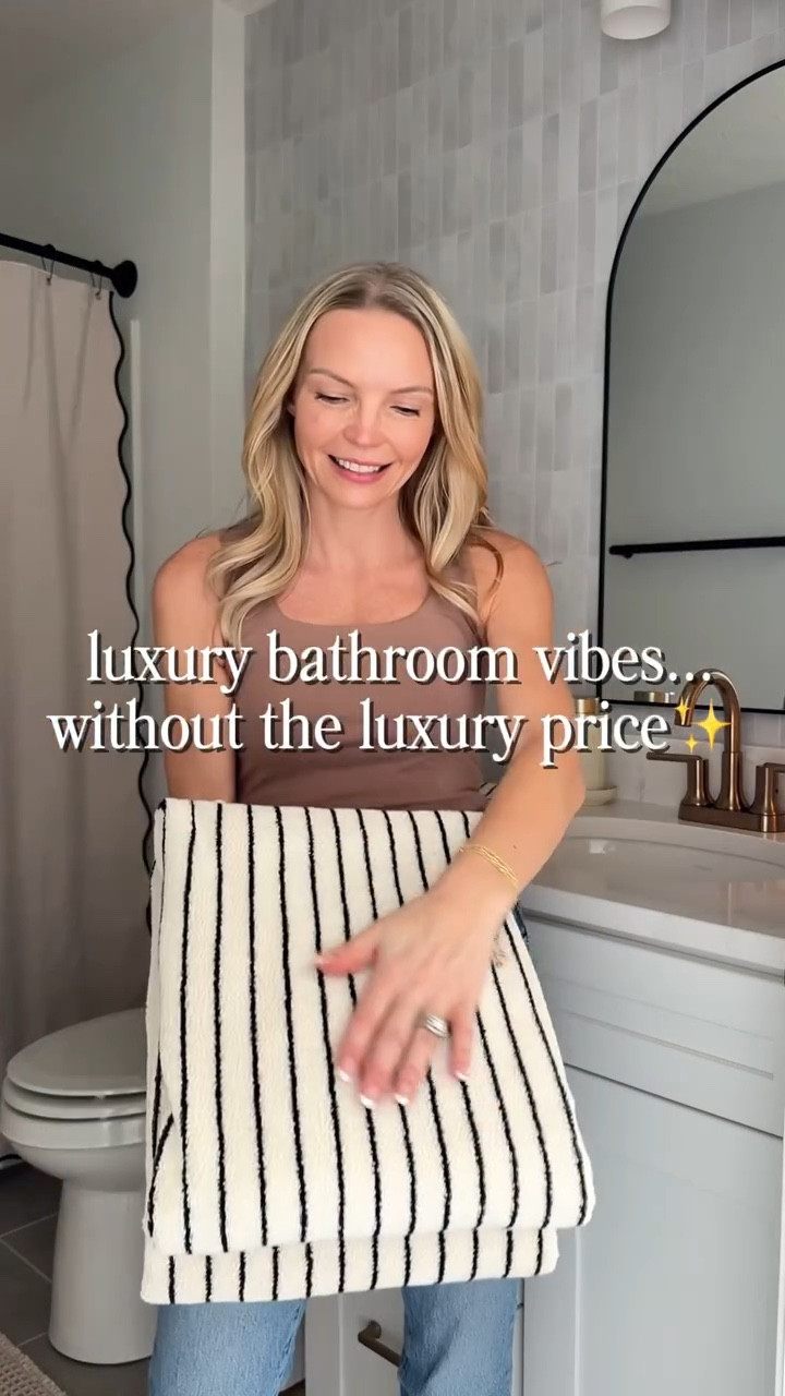I completely transformed our guest bathroom on a budget✨ It’s giving Luxury Vibes without the luxury price tag! Even the peel & stuck tile was affordable (and easy to use)

#LTKHome #LTKdayinmylife