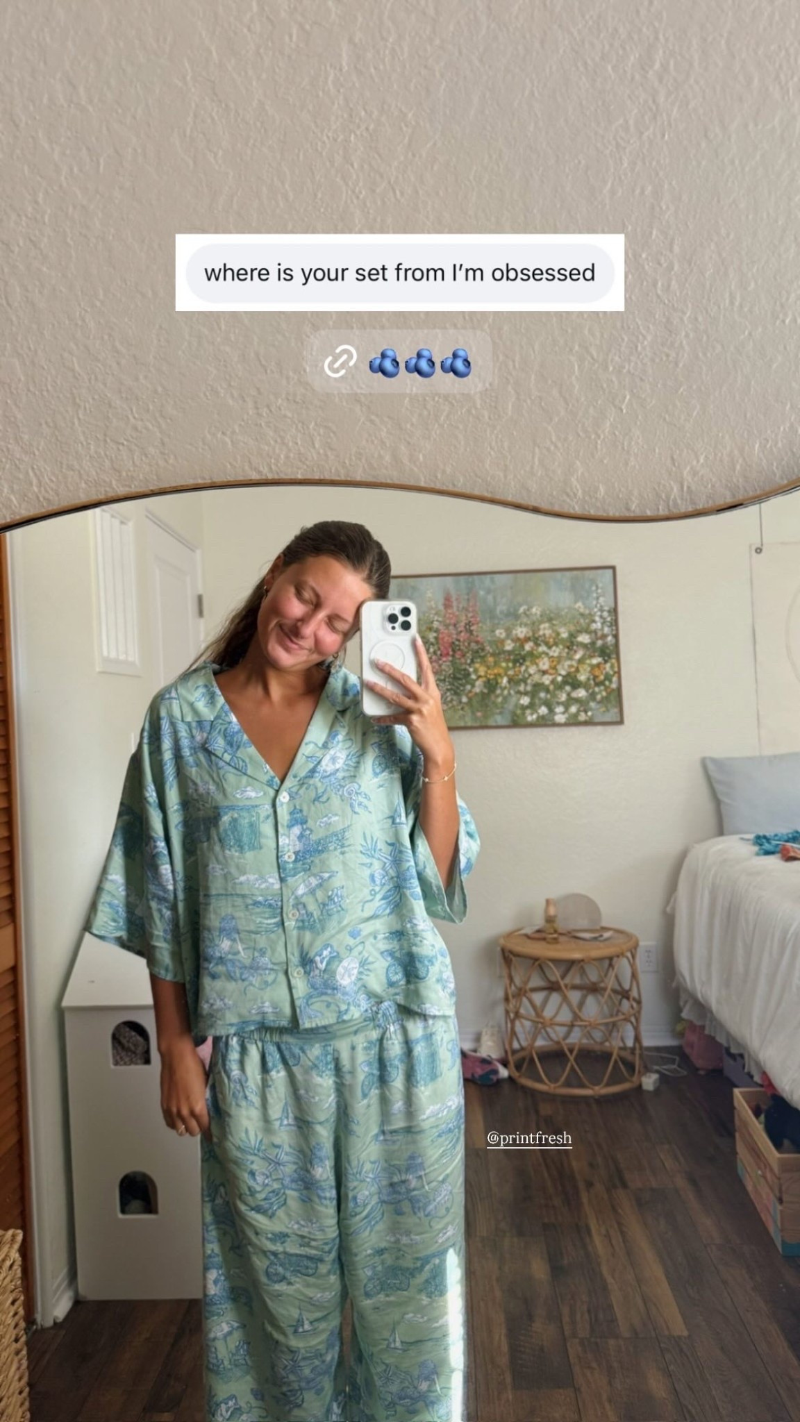 my pj set 🫐🫐 

#LTKootd