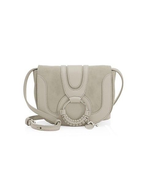 Hana Leather & Suede Saddle Bag | Saks Fifth Avenue