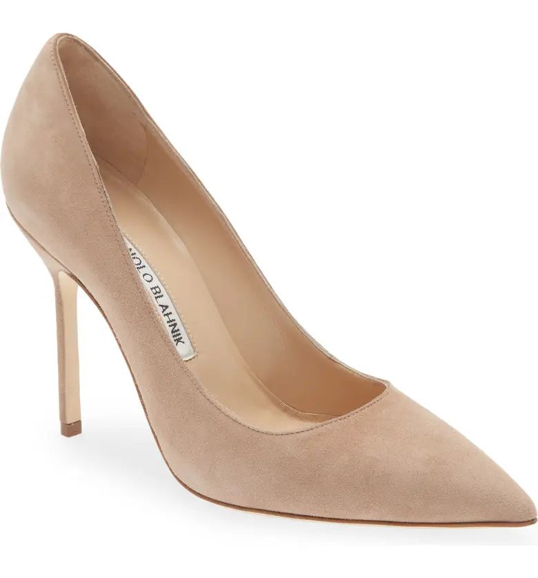 Manolo Blahnik BB Pointed Toe Pump | Nordstrom | Nordstrom