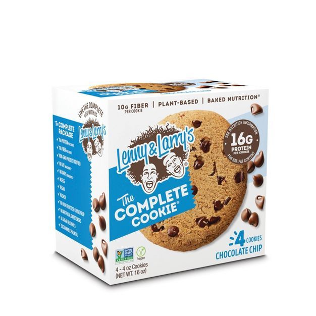 Lenny & Larry's Complete Vegan Cookies - Chocolate Chip | Target