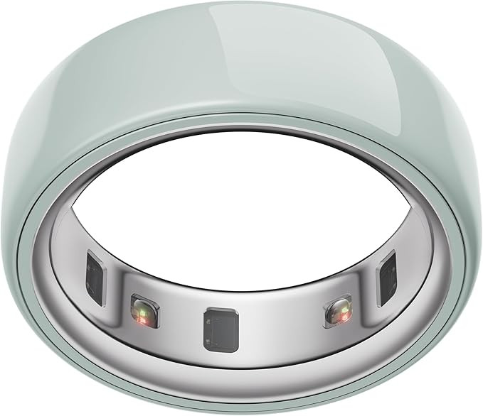 Oura Ring 4 Ceramic - Tide - Size 8 - Size Before You Buy | Amazon (US)