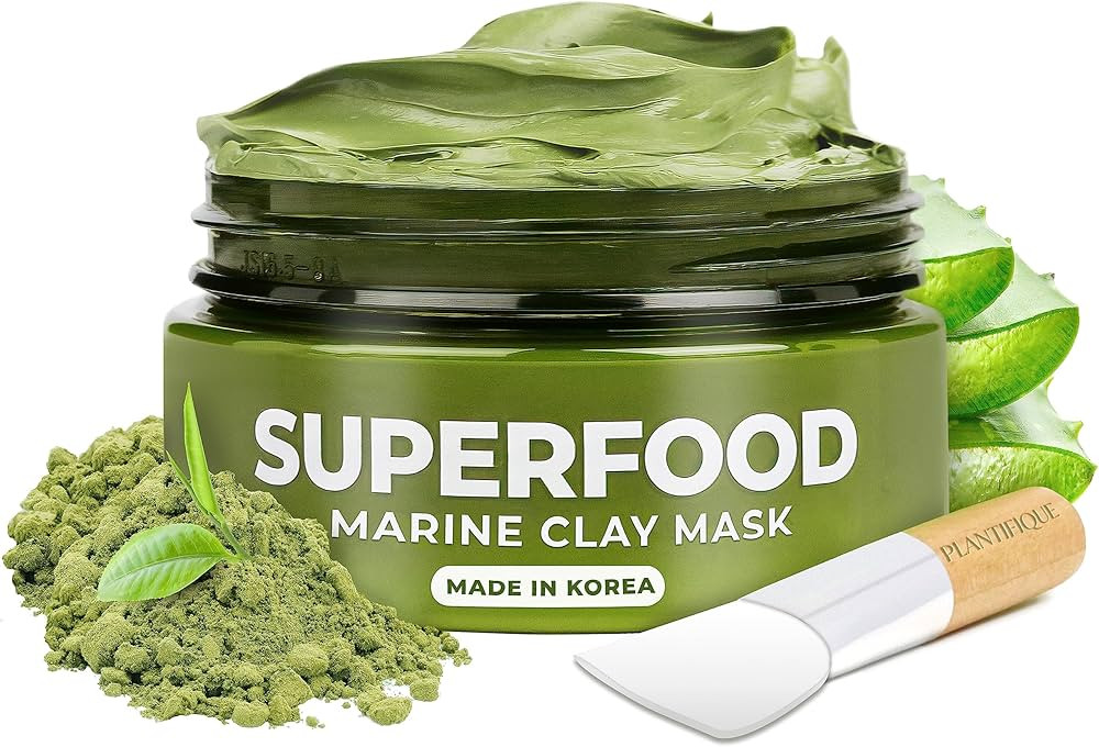 PLANTIFIQUE Clay Mask with Avocado & Superfoods - Korean Face Masks Skincare Products - Dermatolo... | Amazon (CA)