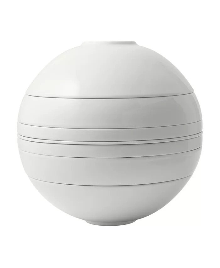 Villeroy & Boch La Boule White 7 Piece Set for 2 - Macy's | Macy's