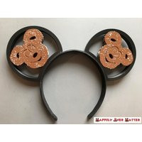 Mickey Pretzel Food Snack 3D Printed Mouse Ears Illusionears Headband | Etsy (US)