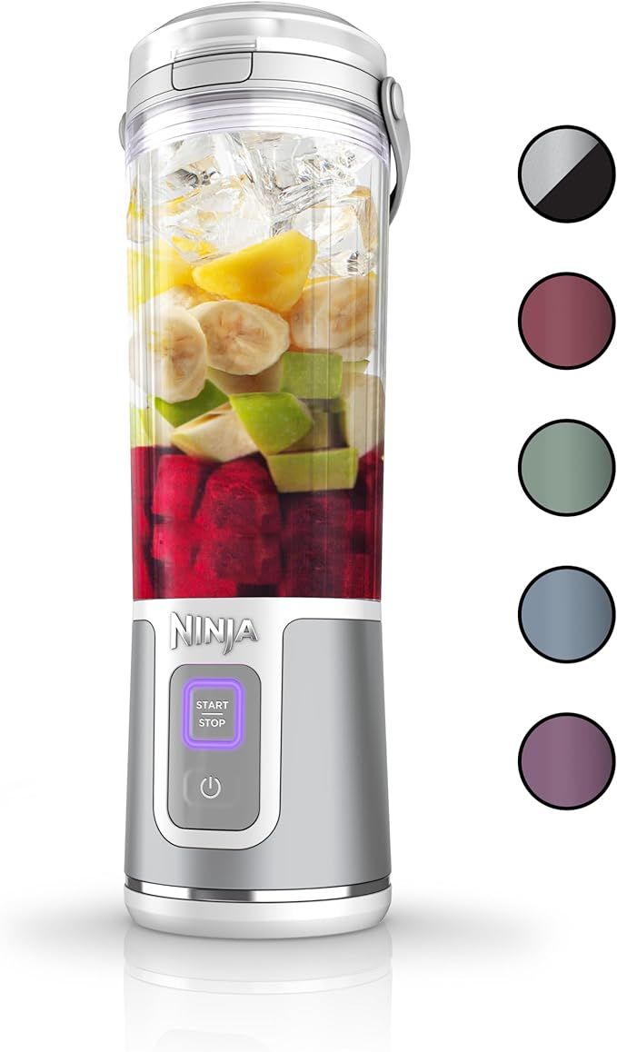 Ninja BC151WH Blast Portable Blender, Cordless, 18oz. Vessel, Personal Blender-for Shakes & Smoot... | Amazon (US)