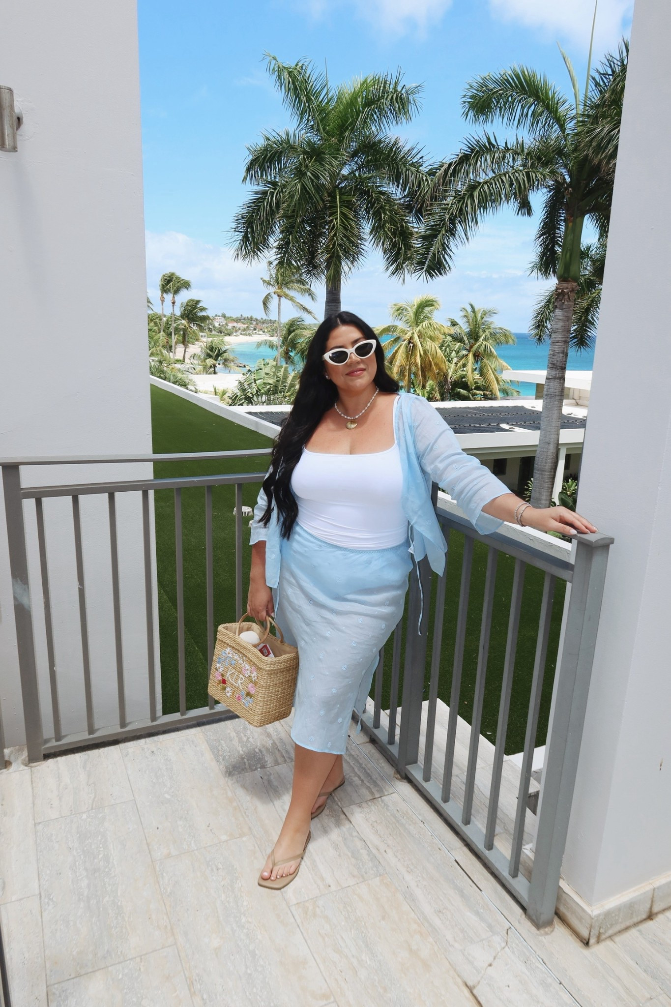 The cutest coverup set (currently 50% off) + my favorite white bathing suit. This would be a pool/beach look for a bride! 

#LTKWedding #LTKTravel #LTKSwim