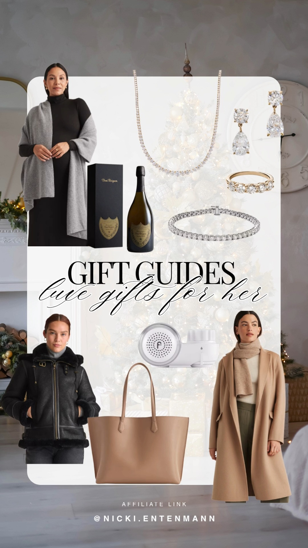 Luxe gifts for her bring elegance and joy, highlighting sophistication with every detail. Celebrate the season through timeless style and thoughtful charm. #GiftGuide #ForHer #HolidayGifts #LuxuryStyle #SeasonalElegance #LifestyleInspo #ShoppingInspo #TrendyLooks #FestiveVibes #WardrobeGoals 

 #LTKGiftGuide #LTKHoliday #LTKselfcare