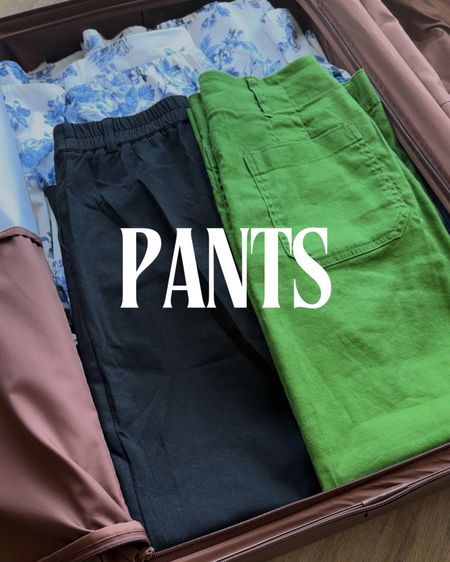 Comfortable and practical pants are a must in Italy! 

All run TTS except the green Anthropologie pants. They run big so size down one size! 

#LTKeurope #LTKtravel #LTKstyletip