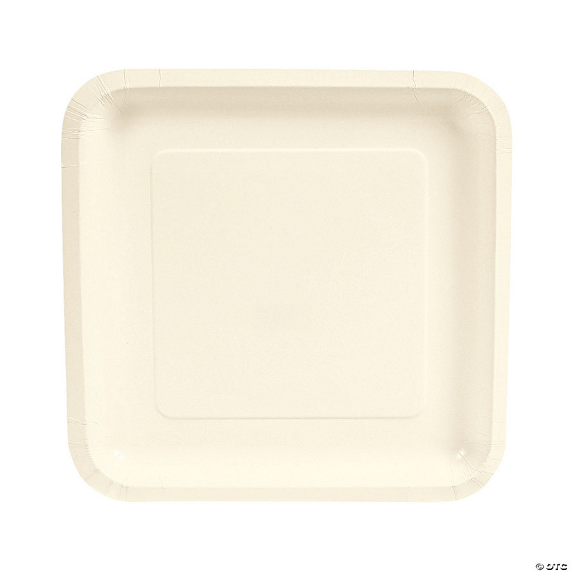 Square Paper Dinner Plates - 18 Ct. | Oriental Trading Company