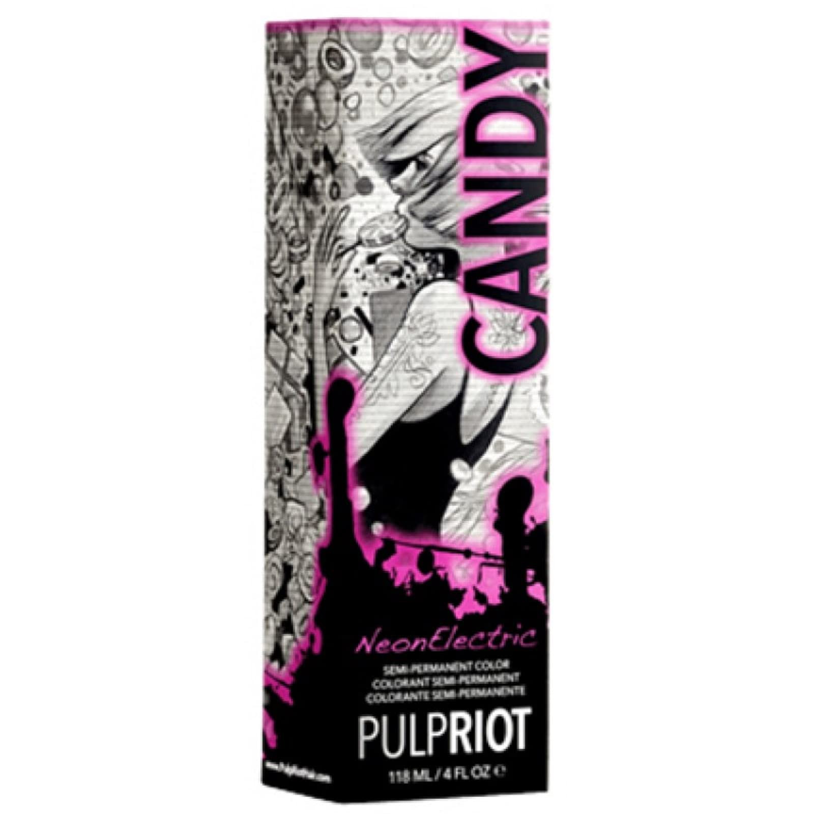 Pulp Riot Semi-Permanent Neon Hair Color 4oz- Candy | Amazon (US)