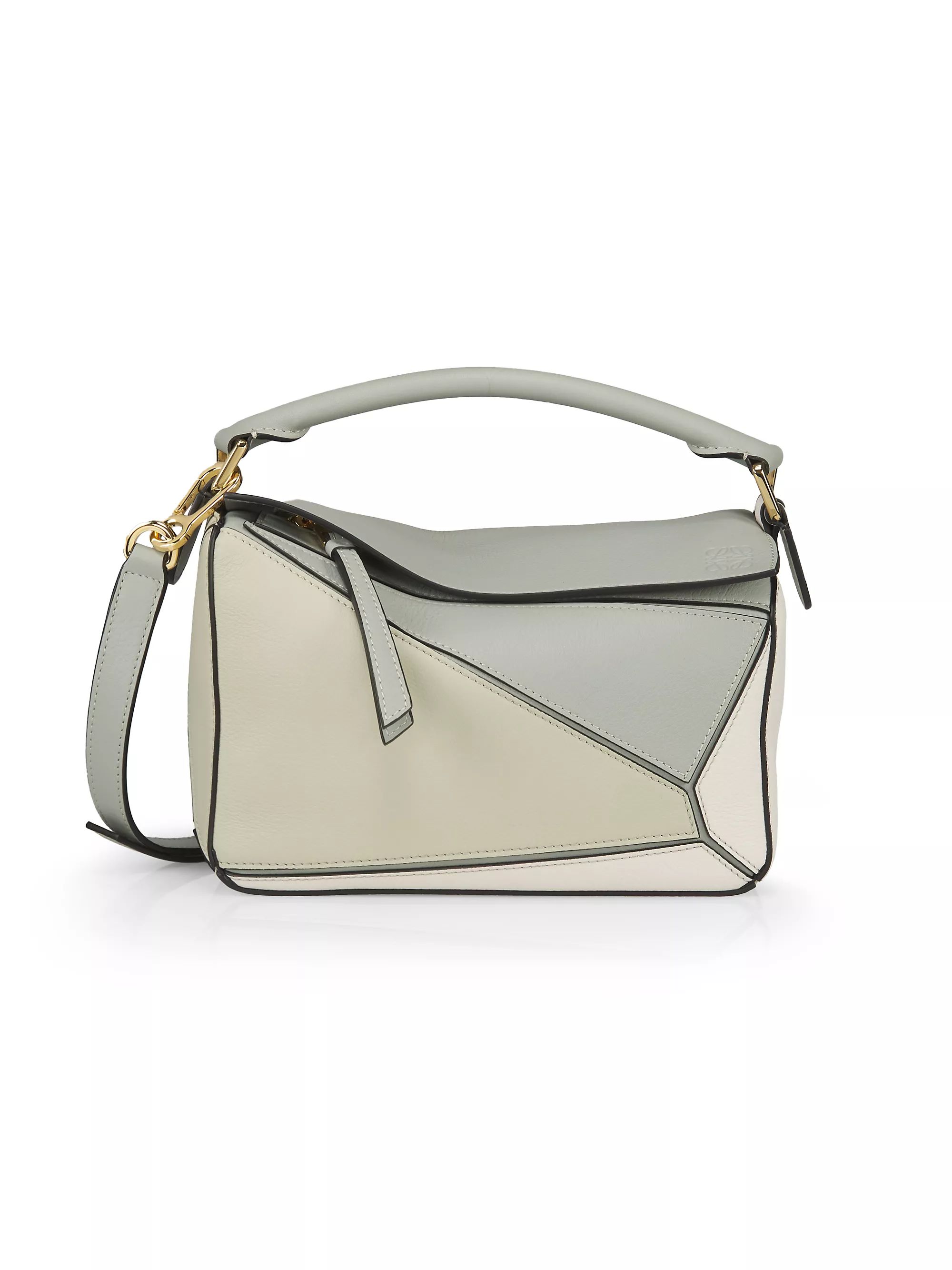 Small Puzzle Leather Satchel Bag | Saks Fifth Avenue