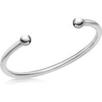 Sterling Silver 5mm Torque Bangle | Goldsmiths