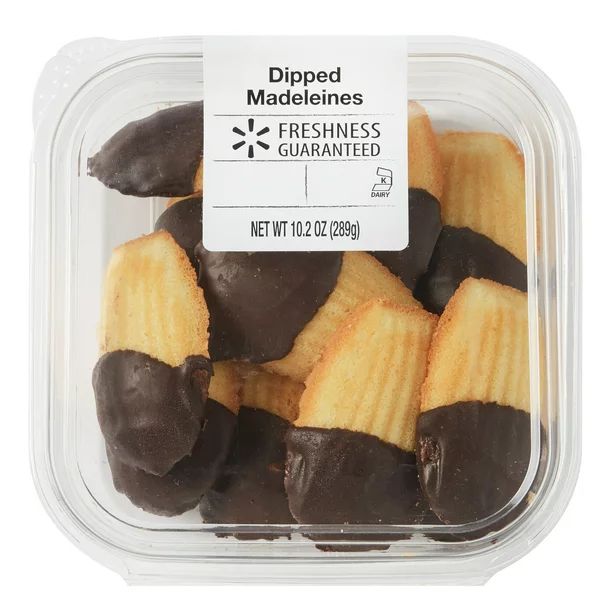 Freshness Guaranteed Sponge Cake Chocolate Dipped Madeleines, 10.2 oz, 12 Count - Walmart.com | Walmart (US)