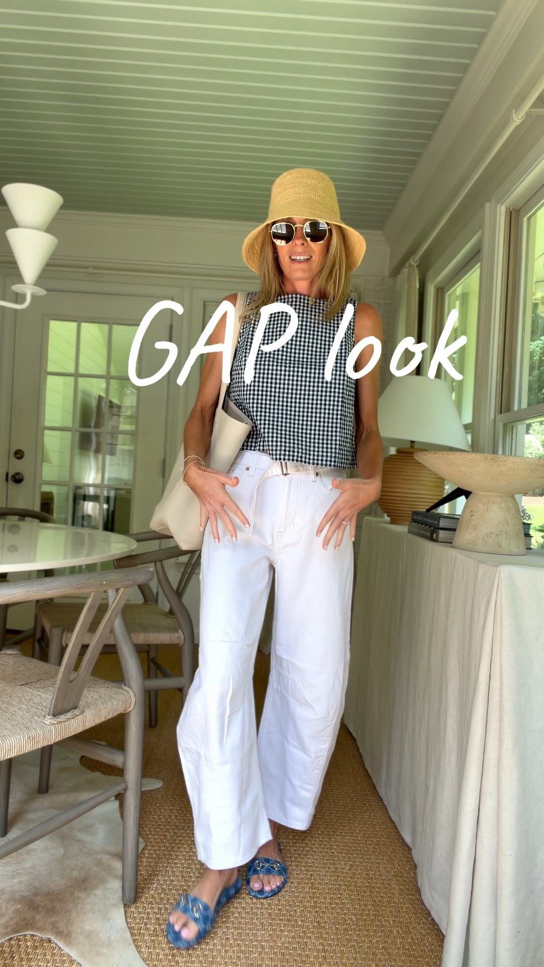 This look!! Jeans are a fave! 
Summer Sale: 50% Off Select shorts, tees, and swim 6/23-7/2

@gap #howyouweargap #gappartner