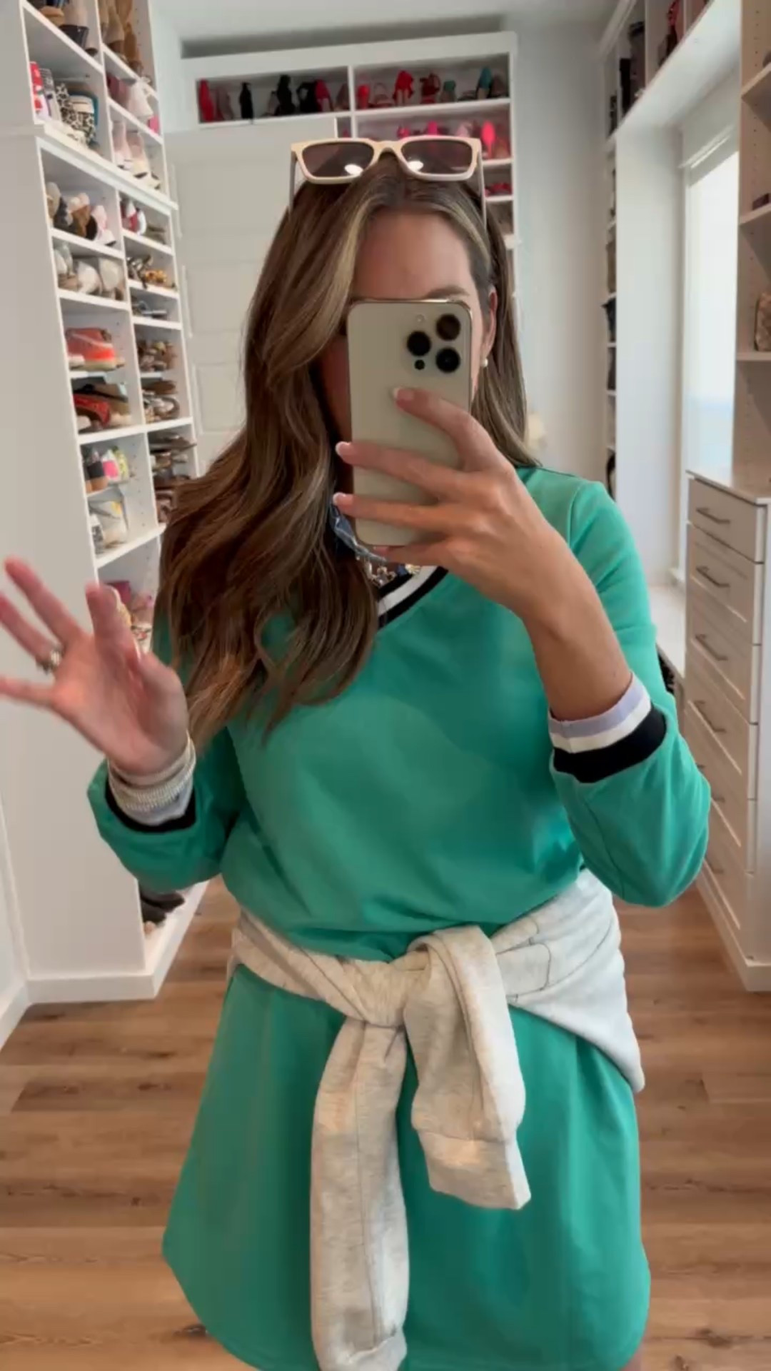 Sporty moms, these fall looks are made for carpool and back-to-school runs. From casual matching sets to comfy dresses, these Amazon finds keep you stylish and comfortable all season long. In a medium dress, large sweatshirt, necklace, sneakers and accessories- fits tts. Shop dandy, amazon, athleisure, sports casual, sporty mom, matching sets

#LTKSeasonal #LTKFindsUnder50 #LTKStyleTip