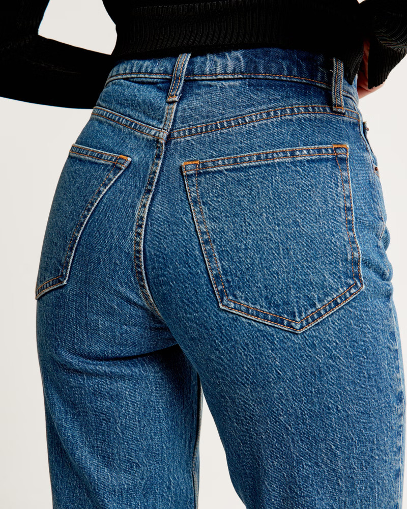 Ultra High Rise 90s Straight Jean | Abercrombie & Fitch (US)