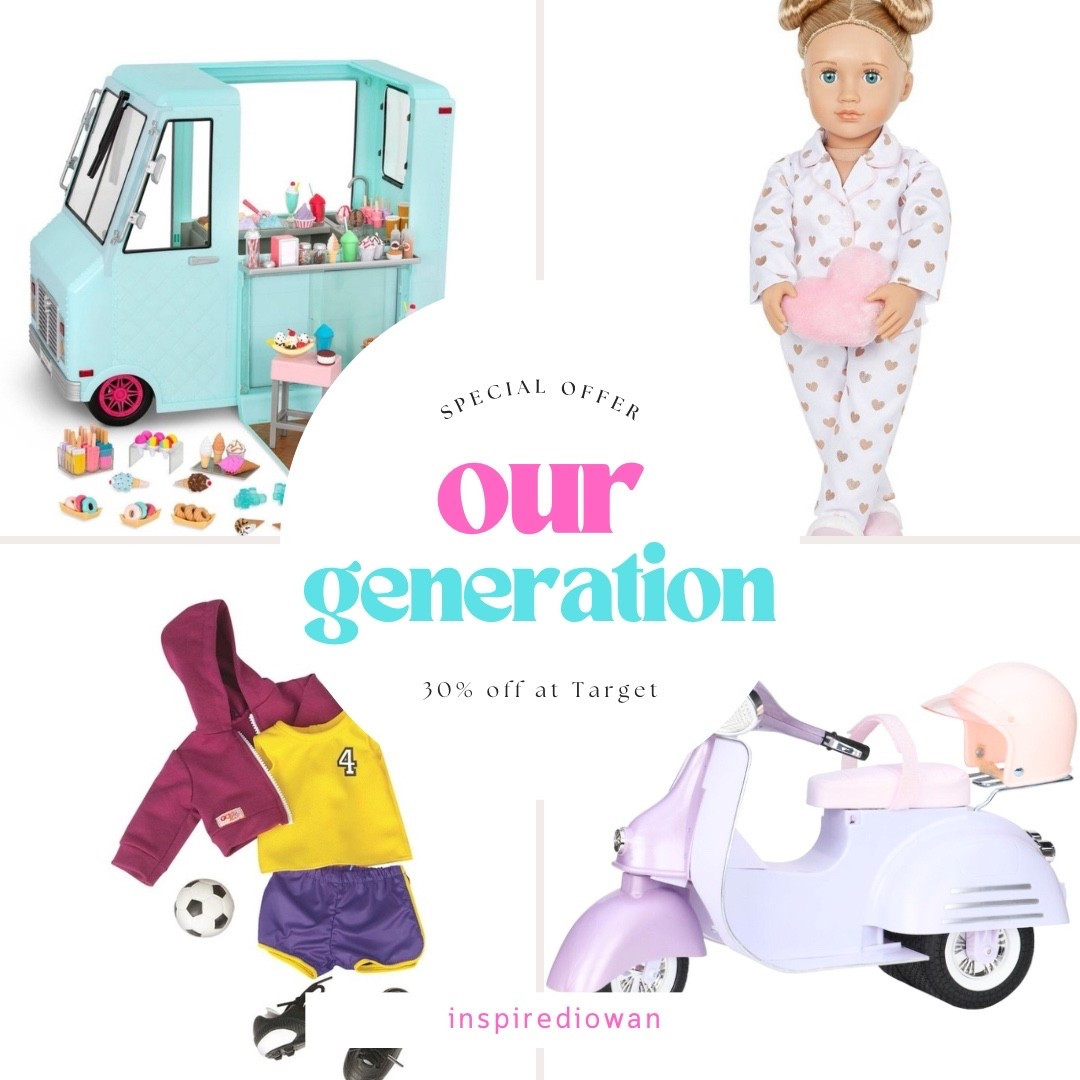 If you have a little one who is doll obsessed like mine l, take advantage of the Our Generation sale at Target today!

#LTKKids #LTKmomlife #LTKGiftGuide