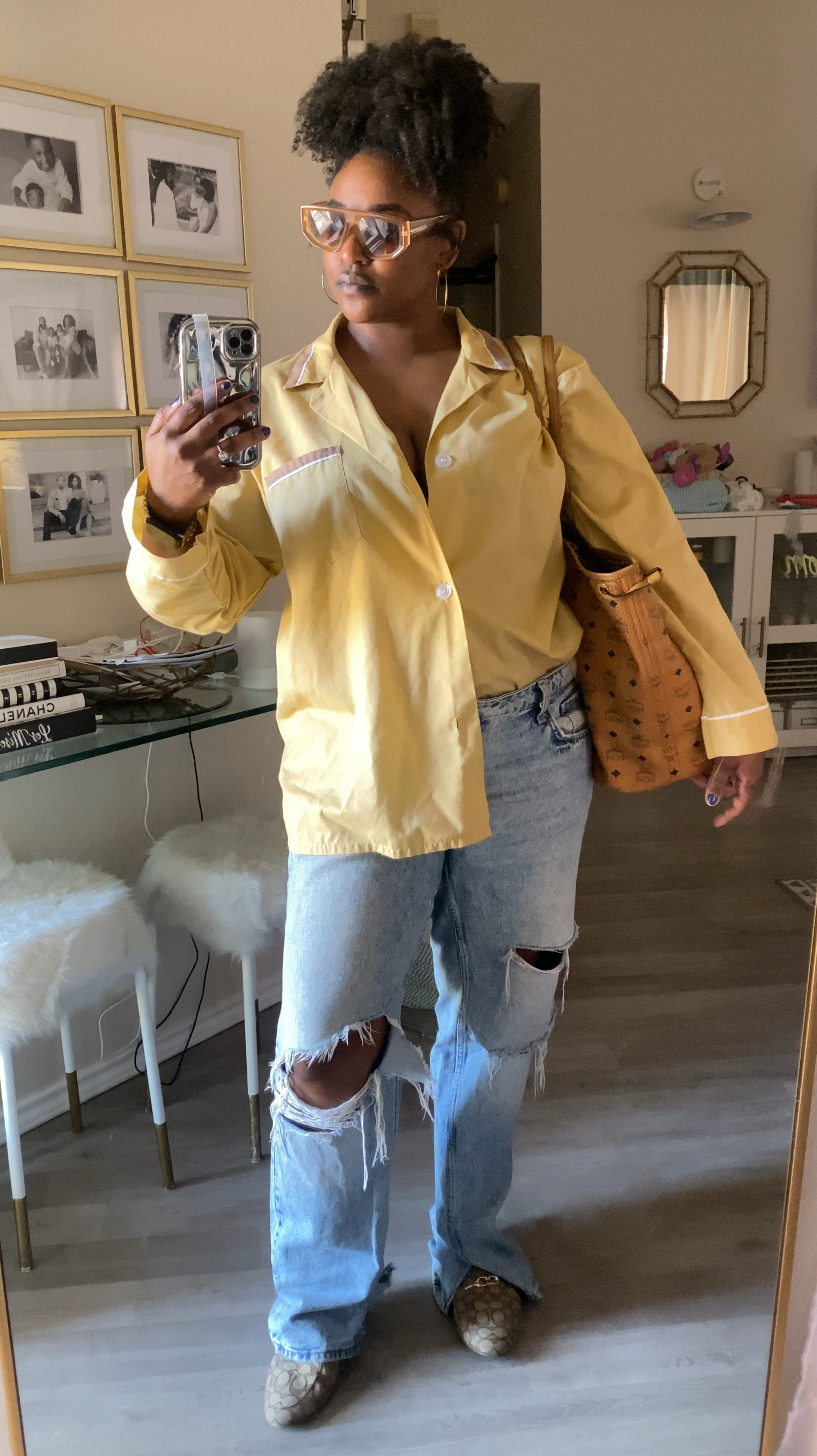 Today’s #ootd 

Everything linked except for the top which is #thrifted. 

FYI: The red MCM bag linked is on sale  

#LTKsalealert #LTKVideo #LTKmidsize