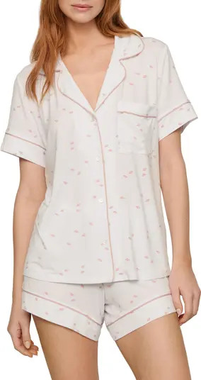 Gisele Printed Relaxed Jersey Knit Short Pajamas | Nordstrom