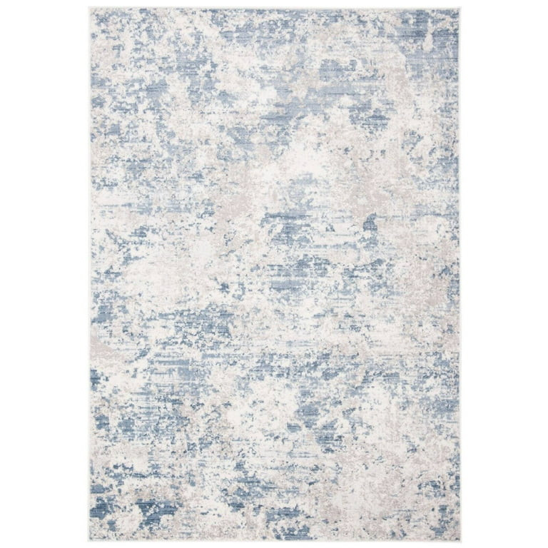 SAFAVIEH Amelia Alastar Abstract Distressed Area Rug, Grey/Blue, 6' x 9' | Walmart (US)