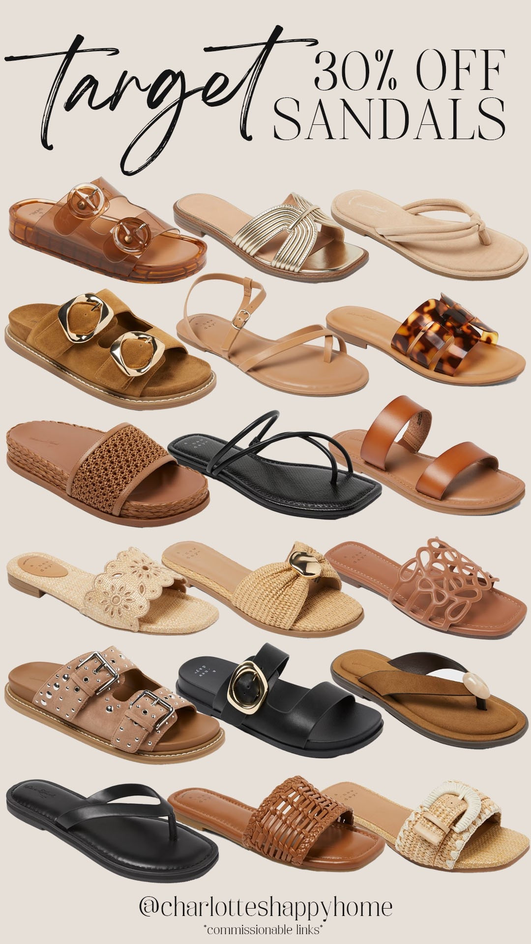30% off Target sandals!

#targetfinds

Target finds. Target fashion. Target deals. Target sandals.

#LTKootd #LTKSeasonal #LTKSaleAlert