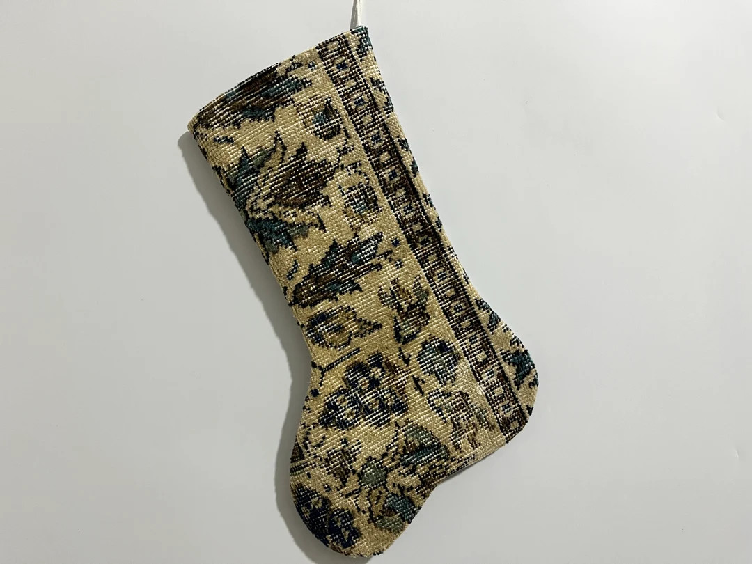 christmas stocking, kilim stocking, handmade stocking, turkish stocking, vintage stocking, boho s... | Etsy (US)