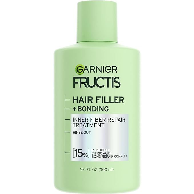 Garnier Fructis Hair Filler Bonding Inner Fiber Repair Pre-Shampoo Treatment, 10.1 FL OZ, 1 Count | Amazon (US)