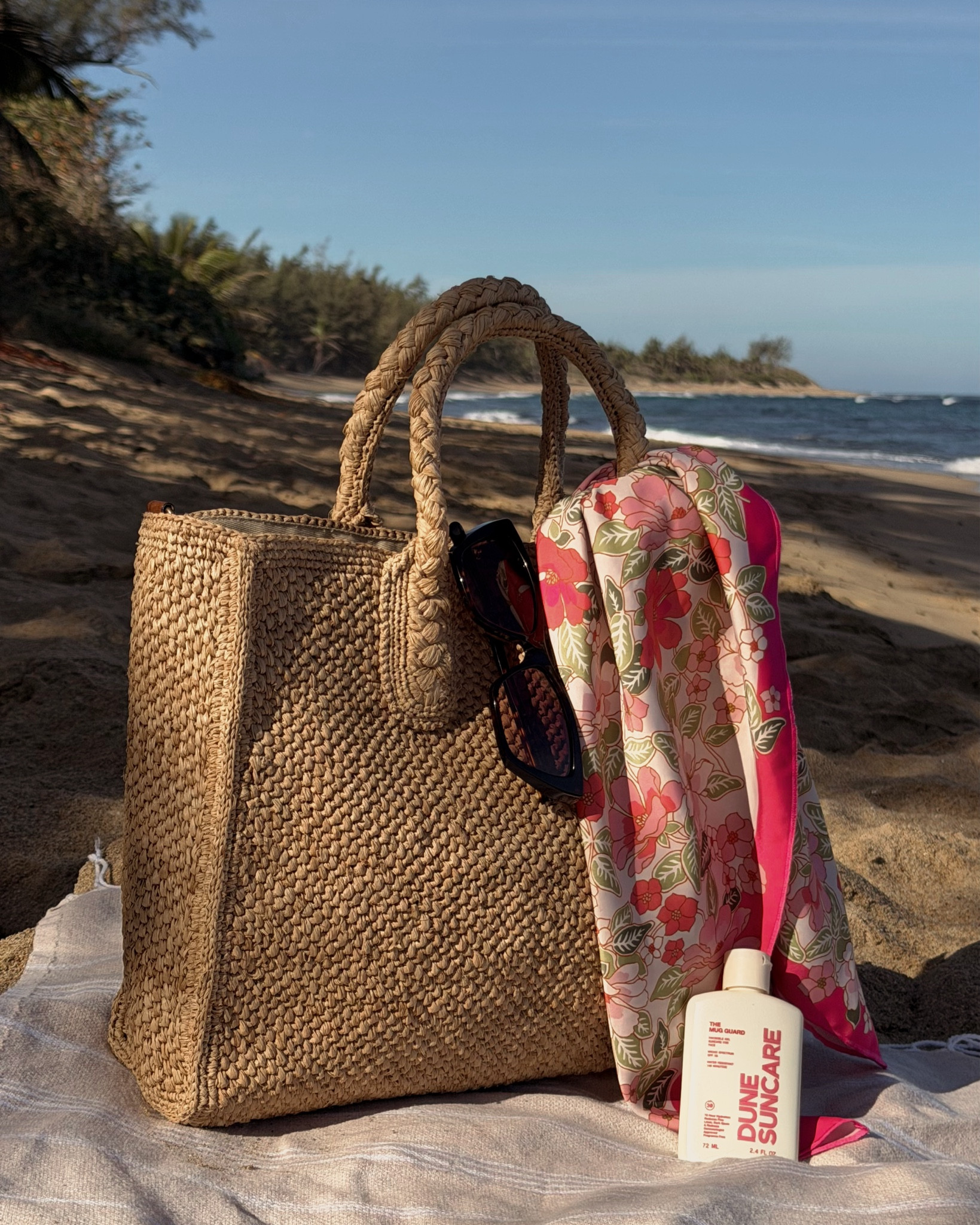 Starting 2026 with a tropical getaway to Puerto Rico 🌴🌊🐚

Outfit details: 
• Swimsuit: More Beachwear 
• Dress: Billabong (old co) 
• Basket: Ibeliv 
• Sunnies: Quay 

With Amour, M.

#LTKootd #LTKTravel #LTKdayinmylife