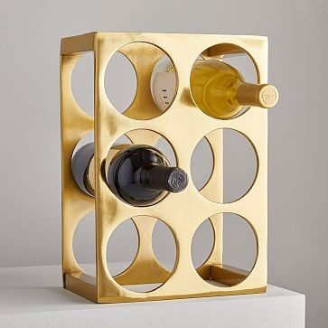 Metal Wine Rack | West Elm (US)