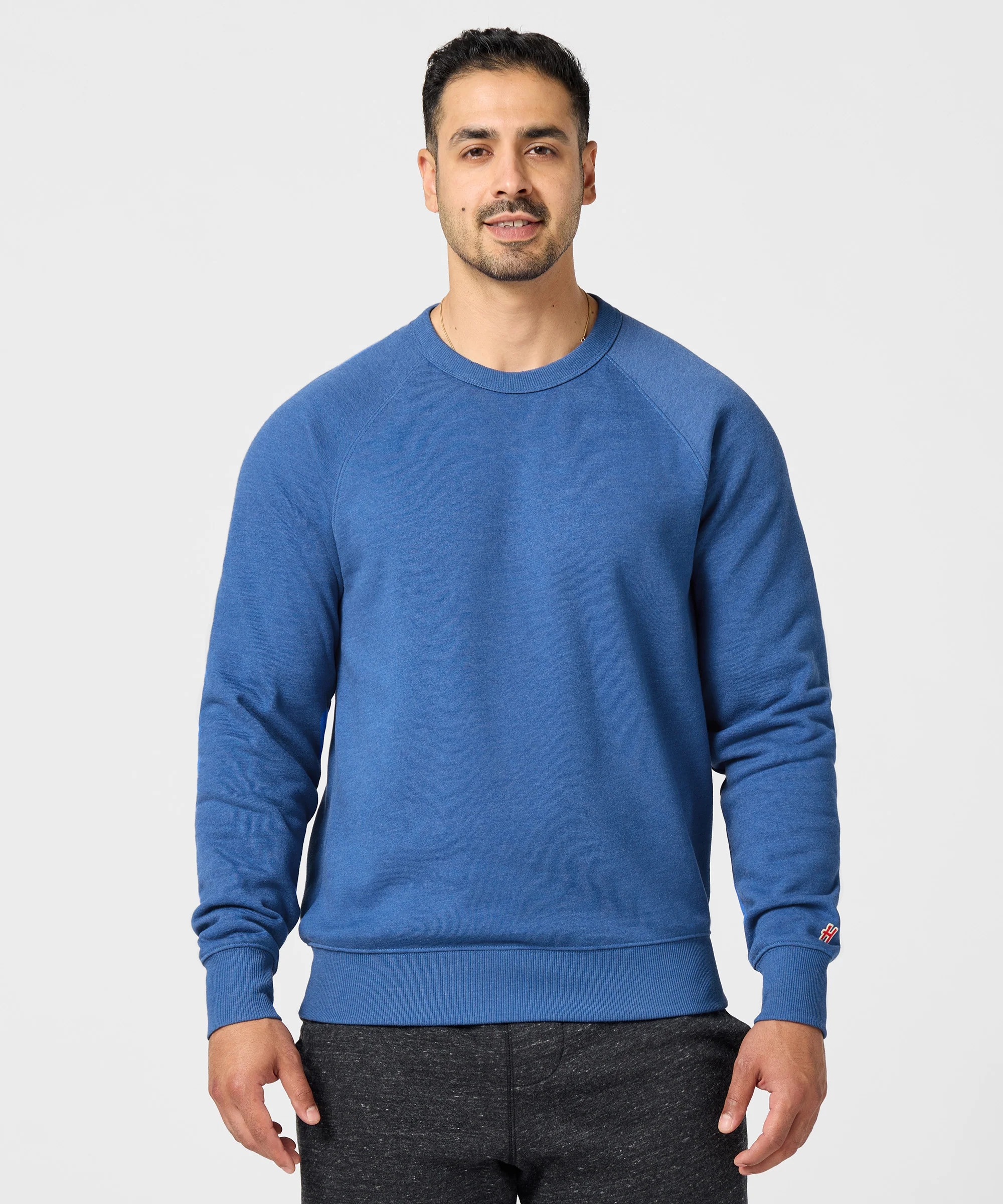 Go-To Crewneck from Homage. | Royal Blue Crewneck Sweatshirt |  Vintage Apparel | Homage