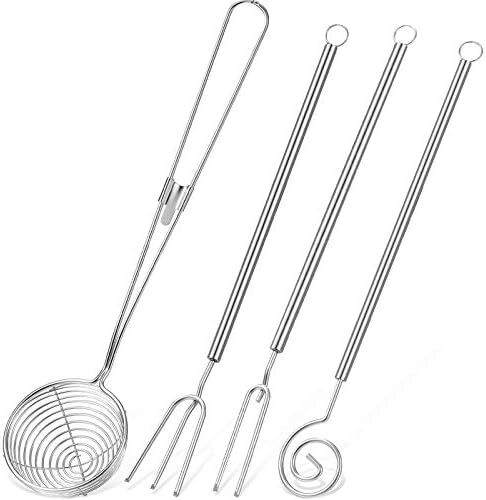 4 Pieces Candy Dipping Tools Set Chocolate Dipping Set 3-Prong Dipping Fork, Fondue Fork, Spear, ... | Amazon (US)